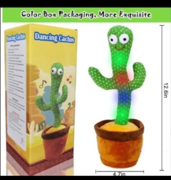 Plush Dancing Cactus Toy – Fun & Interactive Plush